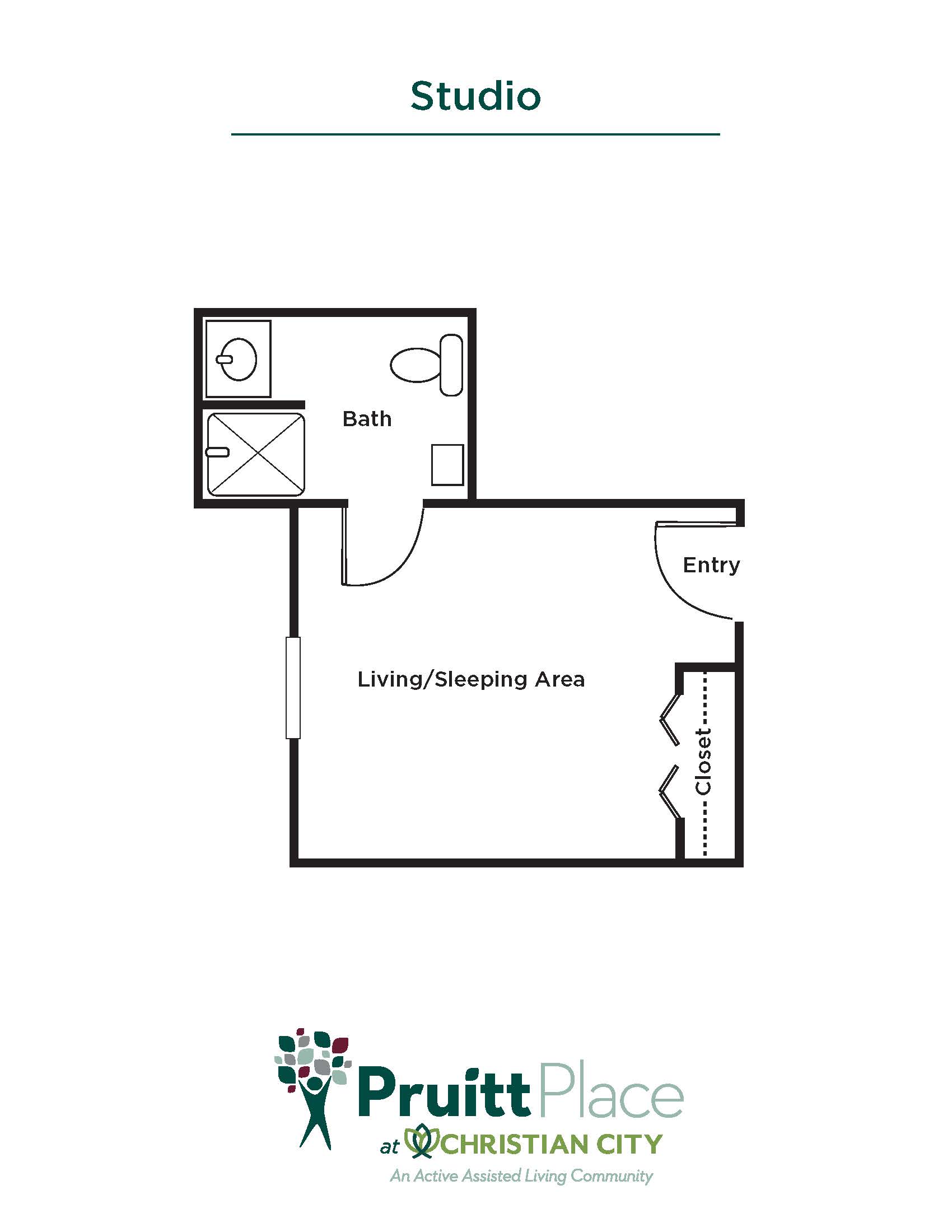 Studio Floorplan
