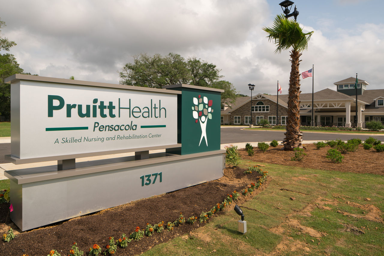 Entrance to PruittHealth - Pensacola